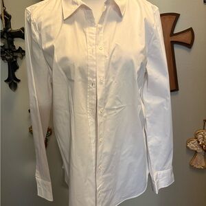 Classic White Men's Shirt